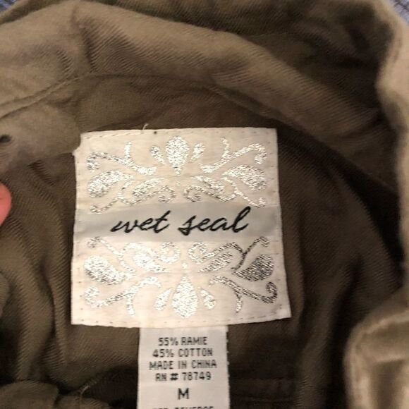 Wet seal jacket green  - Picture 4 of 4